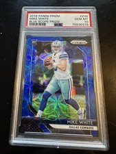2018 Mike White Rookie RC Blue Scope Prizm SSP #/99 PSA GEM MINT 10 - POP 3 🔥📈