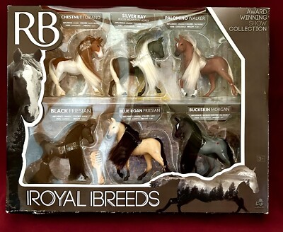 Lanard Royal Breeds Horse Show Collection - 6 Figures - BRAND NEW