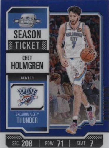 2023-24 Panini Contenders Optic - Chet Holmgren #82