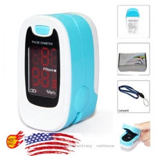 Finger Pulse Oximeter Blood Oxygen Meter Sensor Portable Heart Rate SPO2 Monitor