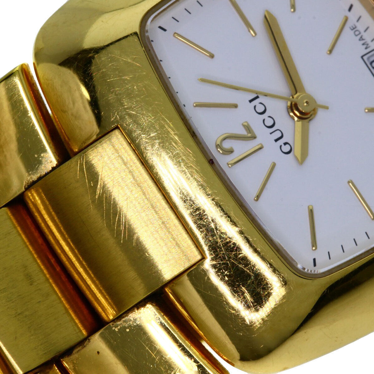 GUCCI Square face Watches 8500L Gold Plated/Gold Plated GUCCI Square face Watches 8500L Gold Plated/Gold Plated