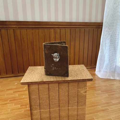 Maßstab 1:12 Puppenhaus Miniatur Zubehör Vintage Zauber Bücher Handgefertigt - Bild 6 von 10