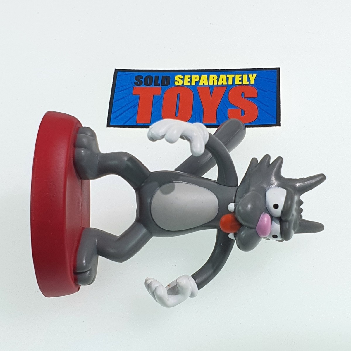 The Simpsons SCRATCHY original replacement Playmates Series 4 cat