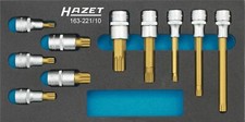 HAZET Screwdriver socket set 163-221/10 Numbe...