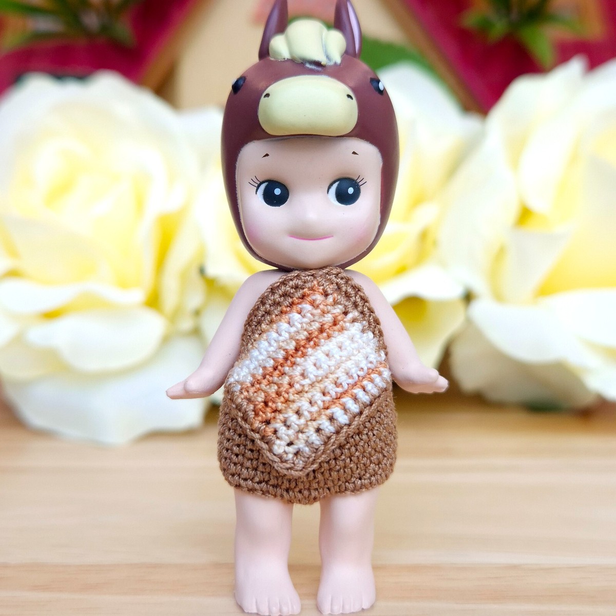 Authentic] 🐴 Horse Sonny Angel Animal Series 2011 🤎 Patchwork