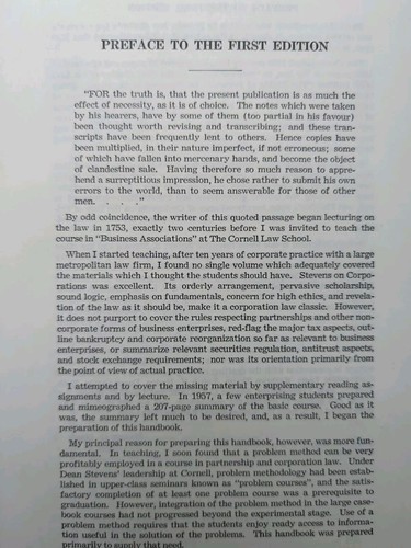LAW OF CORPORATIONS 2nd Ed 1970 Vintage Law Book Hornbook Harry Henn - Bild 5 von 22