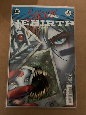 SUICIDE SQUAD - REBIRTH #1 NM DC COMICS 2016 - HARLEY QUINN | eBay