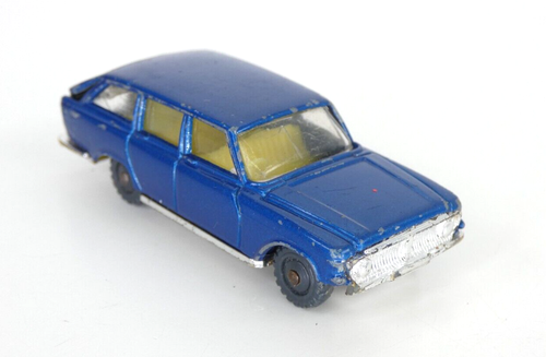 Husky Ford Zephyr 6 Estate Car Blue Toy Vintage Car Model Collectable - Picture 3 of 12