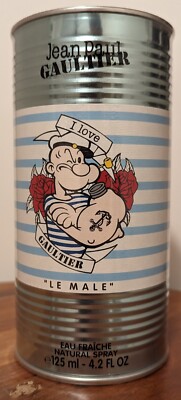 Jean Paul Gaultier Le Male Eau Fraiche Popeye  Edition OVP TOP rare sealed