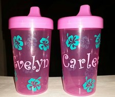 PERSONALIZED Adorable Baby SIPPY Cup - design your own 
