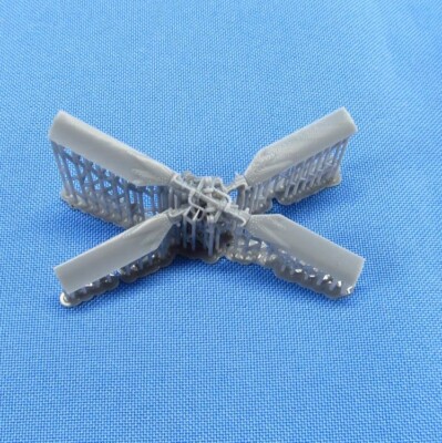 AH-64 Apache, Tail Rotor Scale 1:48 (for Academy, Hasegawa Helicopter Model Kit)