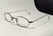 New CALVIN KLEIN Eyeglasses CK 143 Brown Japan