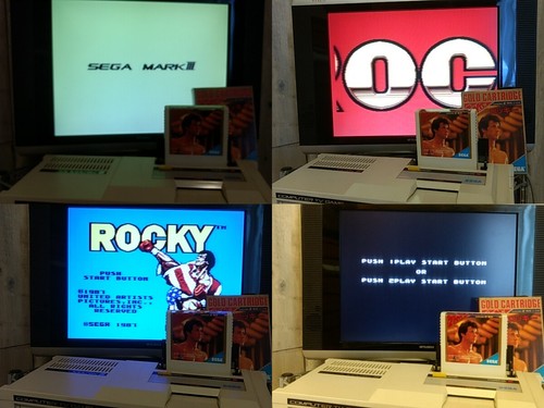Rocky para SEGA Mark 3,SG-3000, cartucho, manual, juego en caja/probado-A- - Imagen 12 de 12