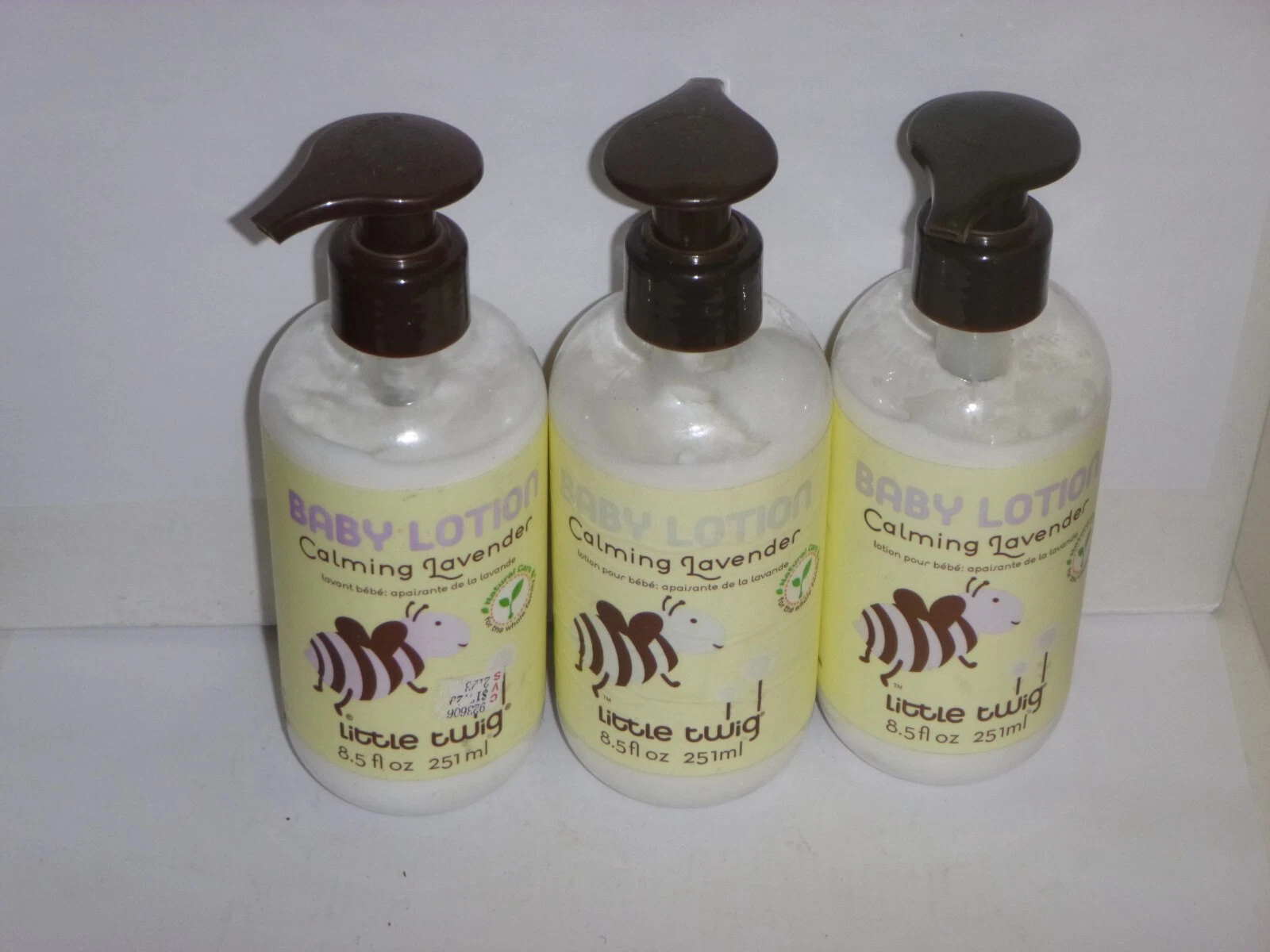 (3 pack) Little Twig Calming Lavender Baby Lotion 8.5oz each
Opens in a new window or tab