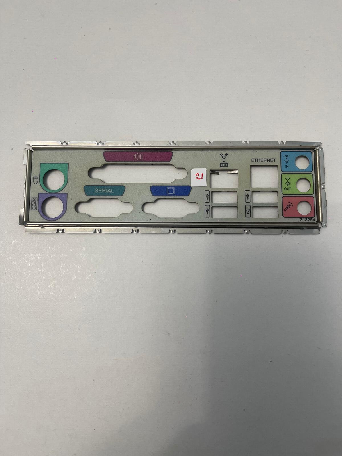 Motherboard I/O Back Plate Cover Case Shield - 21 | eBay Australia