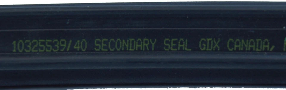 2004-2009 Cadillac XLR porta esquerda tira meteorológica nova 10379990 10346126 15224679 - Imagem 4 de 4