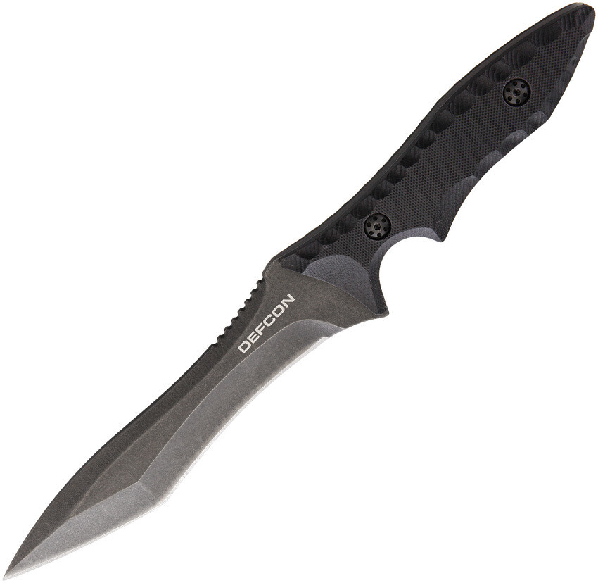New Defcon Hydra Fixed Blade D2 Fixed Blade Knife TD001BK