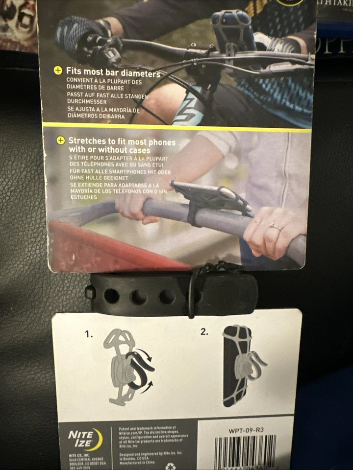 Nite Ize Wrapator Rotating Smartphone Bar Mount - Image 2 of 4