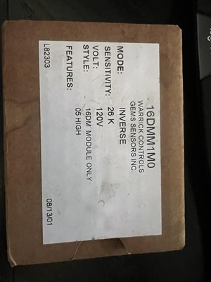 Warrick Controls LWCO Relay 16DM 16DMM1M0 11pin - module only