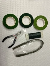 Floral designing tools and supplies