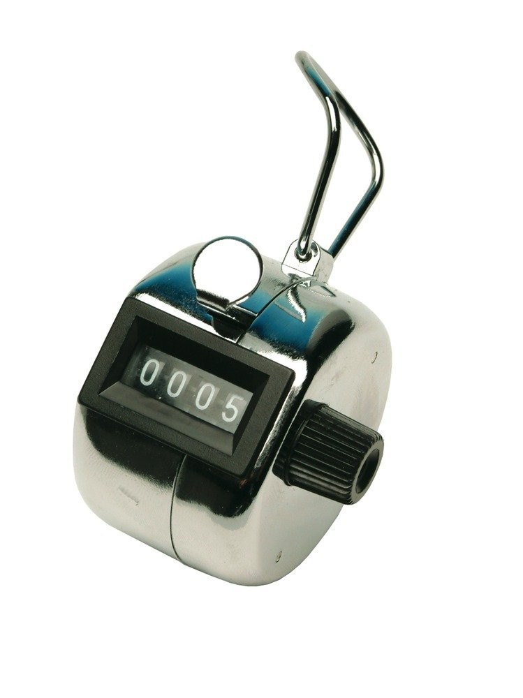 Q Connect Tally Counter - Chrome 1990₽