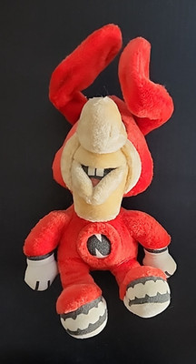Domino's Pizza Noid Maskottchen Plüsch 12 Zoll 1987