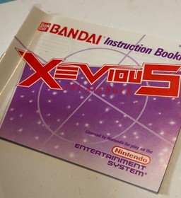 Xevious: The Avenger solo cartuccia e manuale - testato Nintendo NES