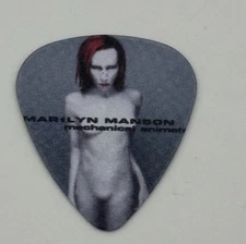 Marilyn Manson Novelty Guitar Pick Mechanical Animals 1998 Album Cover NEW