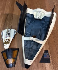 Vintage 1987 Hasbro GI Joe Crusader Space Shuttle Vehicle Incomplete
