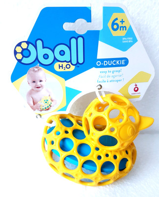 Oball O-Duckie Wasserente gelb , ab 6 Monate Neu / Ovp