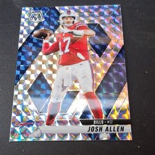 Panini 2025 Mosaic Josh Allen Buffalo Bills Football Card #150 Mosaic Prizm