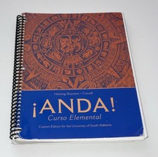 Anda! Curso Elemental: Custom Edition For University Of South Alabama
