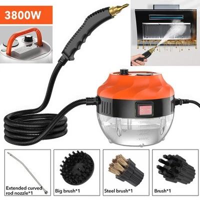 3800W Steam Sprayer Cleaner Brush 15 Seconds Preheating Handheld Steam Cleaner - image 1 of 4