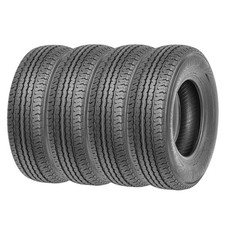 Set Of 4 Sunf Steel Belted St 20575r14 St Radial Load D 8 Ply Trailer Tires