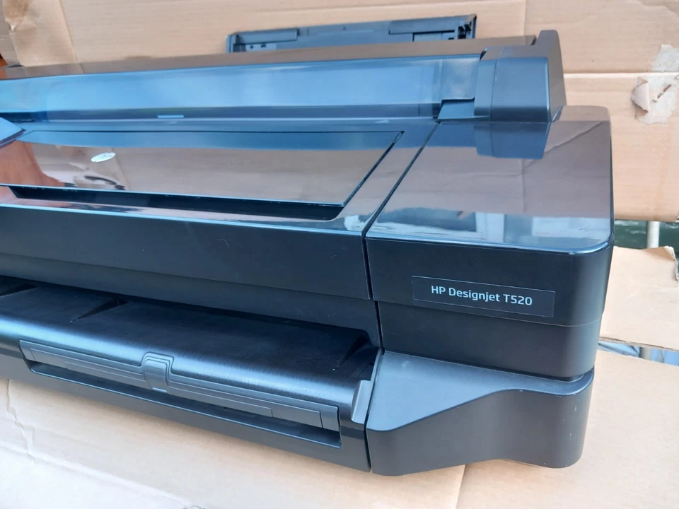HP DesignJet T520 Printer A1 Plotter 4 Colour, CAD & General Technical Plotter - Image 2 of 4