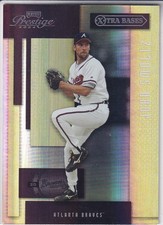 2004 Playoff Prestige #20 John Smoltz Xtra Bases Purple #/150