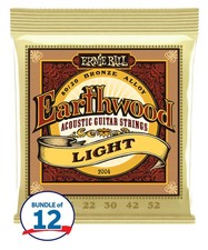 Ernie Ball 2004 Earthwood 80/20 Bronze Acoustic Guitar Strings - .011-.052 Light