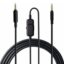 4.26ft OFC Boom Microphone Audio Earphone Cable For Beyerdynamic MMX300 II