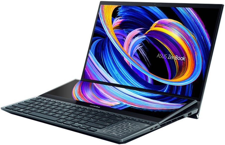 ノートPC ZenbookPro Duo 15 RTX3060 Amazon.com: ASUS ZenBook Pro Duo 15 OLED UX582 Laptop, 15.6