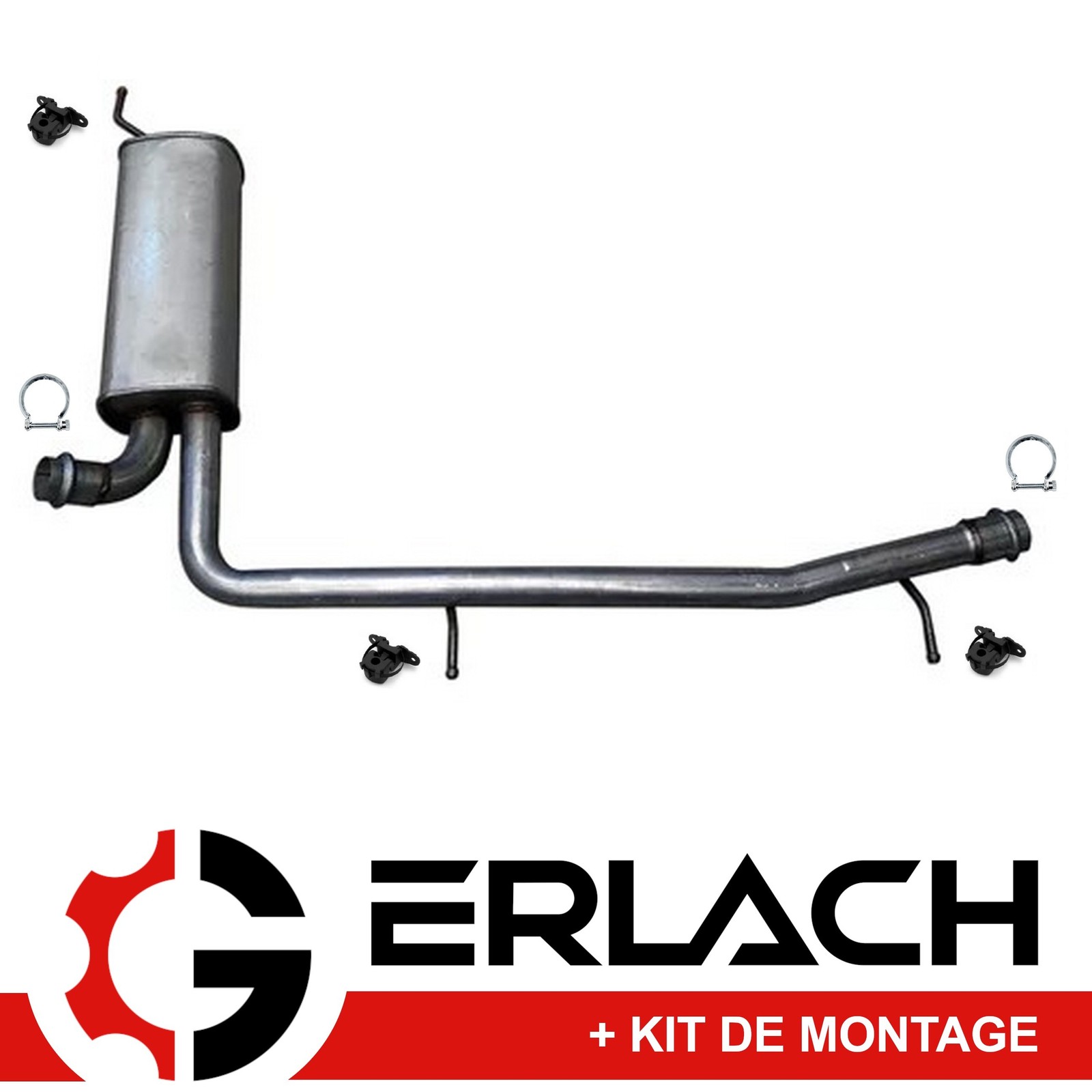 Silencieux intermédiaire Fiat Scudo 2.0 pour stopper les vibrations