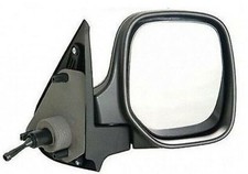 Fits Citroen Berlingo 1996-2008 Door Wing Mirror Manual Black Driver Side