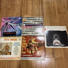 5 LP STEEL GUITAR Lot: JULIAN E. THARPE  The Jet Age, Buddy Emmons, Starday