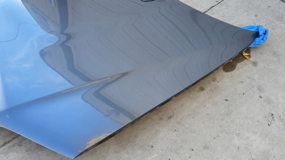 2001-2006 BMW E46 M3 S54 КАБРИОЛЕТ КУПЕ ПЕРЕДНИЙ КАПОТ ПАНЕЛЬ КАПОТА КОРПУС СЕРЕБРО - Изображение 2 из 4