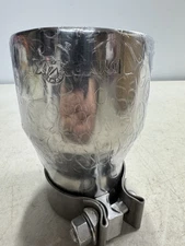 Dynomax 36472 Stainless Steel Exhaust Tip 2.75" Inlet 4" Outlet 6" Length Double