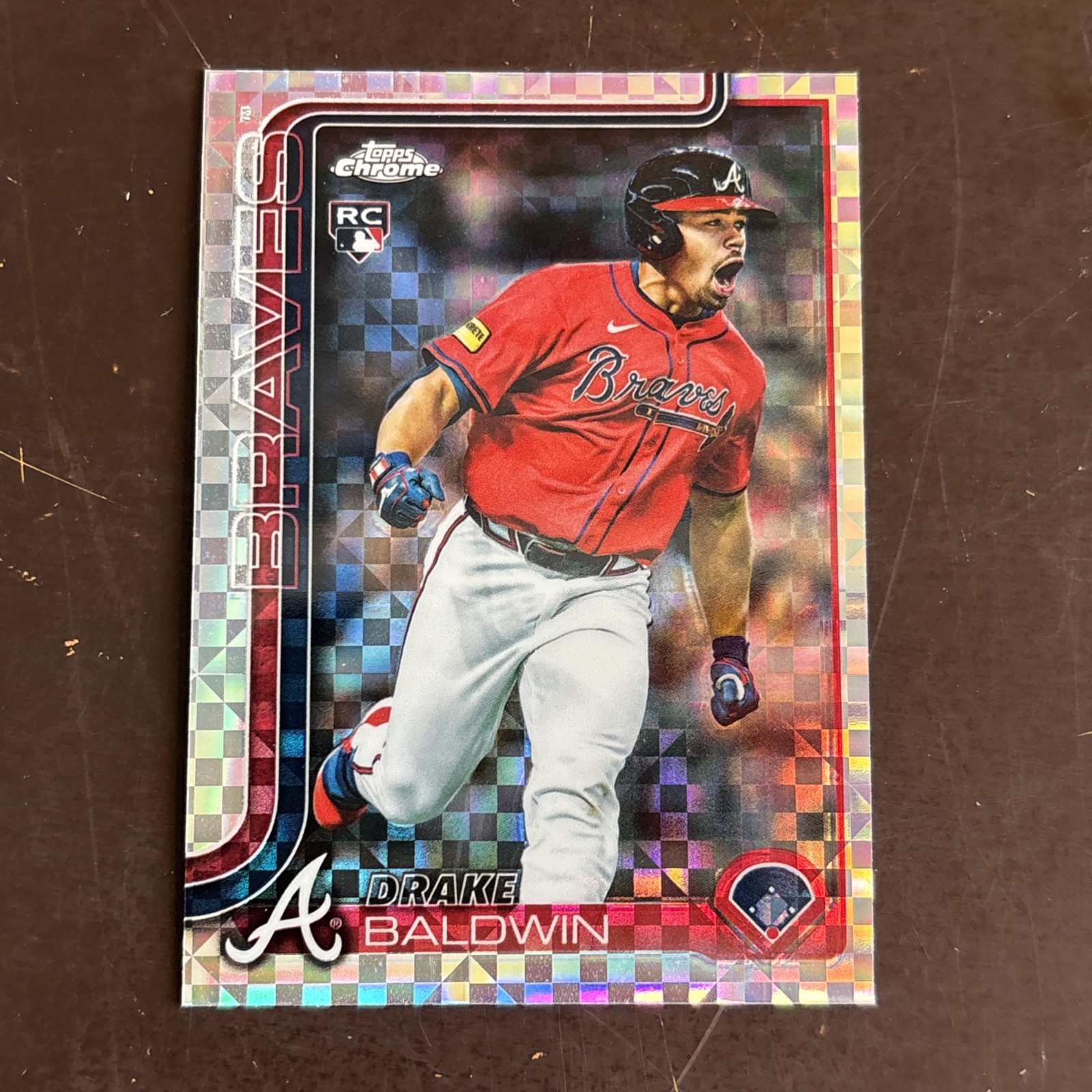 2025 Topps Chrome Update Series Drake Baldwin #USC96 X-Fractor RC Braves