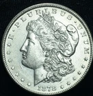 1878-S $1 Morgan Silver Dollar AU Details Cleaned ~ 26315