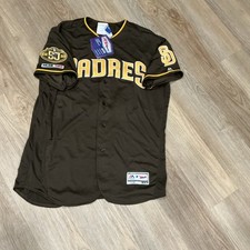 San Diego Padres Authentic Baseball Jersey Size 48 NWT Old Jersey Majestic