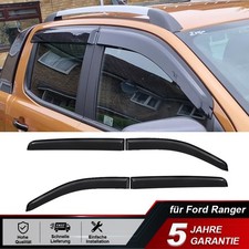 Acryl Windabweiser Regenabweiser für Ford Ranger 2012-2022 T6 T7 Wildtrak Raptor