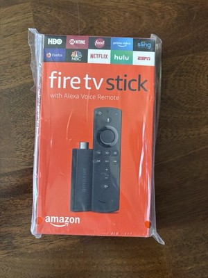 New-Amazon-Fire TV Stick-2nd Gen-W/ 2nd Gen Alexa Voice Remote