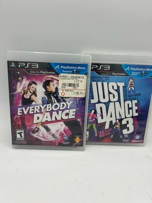 PS3 Everybody Dance - Just Dance 3 PS3 Video Games - VERY GOOD